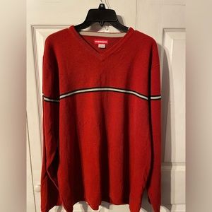vintage unionbay red sweater